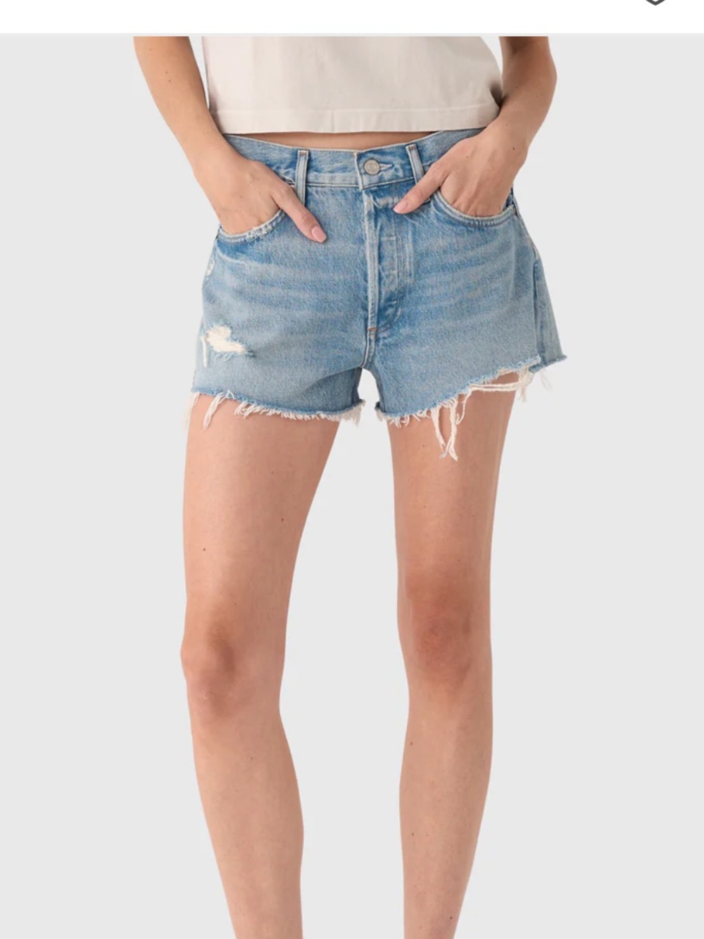 Agolde Parker Vintage Cut Offs